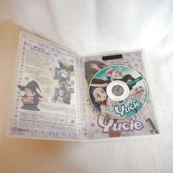3/$20 - Petite Princess Yucie Vol 3 DVD - Anime Magical Girl Japan Kawaii - Picture 2 of 3